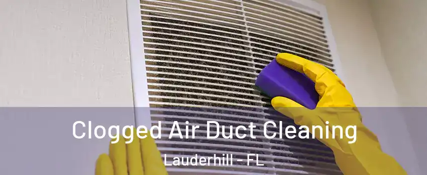  Clogged Air Duct Cleaning Lauderhill - FL