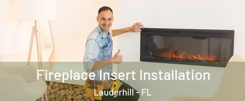  Fireplace Insert Installation Lauderhill - FL