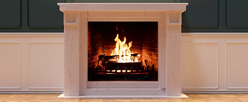 Decorative Electric Fireplace Installation in Lauderhill, Florida