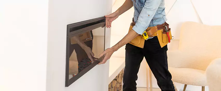 Metal Fireplace Installation in Lauderhill, Florida