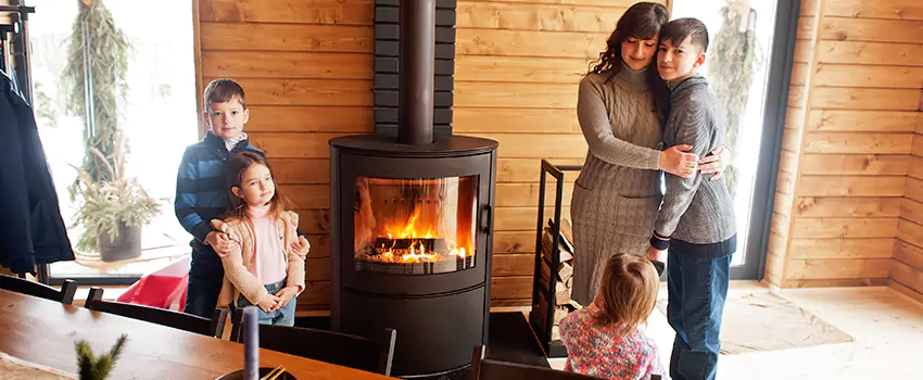 Morso Cast Iron Fireplace Insert Installation in Lauderhill, Florida