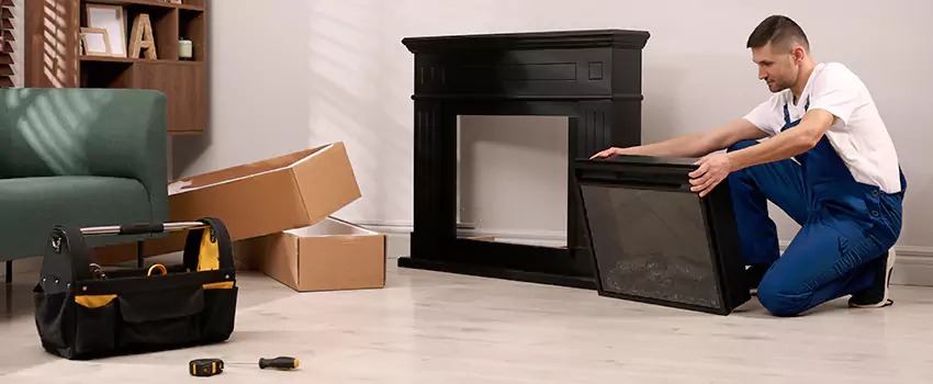 Old Rusted Metal Fireplace Repair And Replacement in Lauderhill, FL