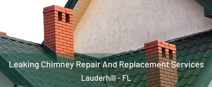 Leaking Chimney Repair And Replacement Services Lauderhill - FL